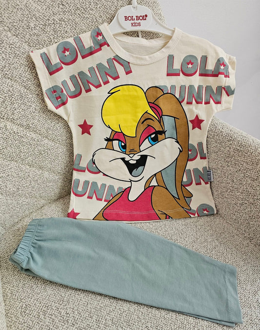 Детски летен комплект за момиче "Lola Bunny"