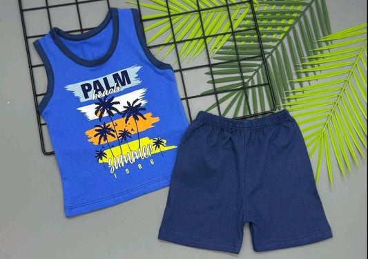 Детски летен комплект за момче "Palm beach"