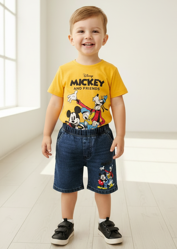 Детски летен комплект за момче "Mickey and Friends"